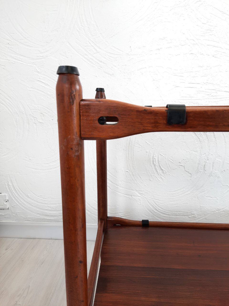 Wooden food trolley 1950