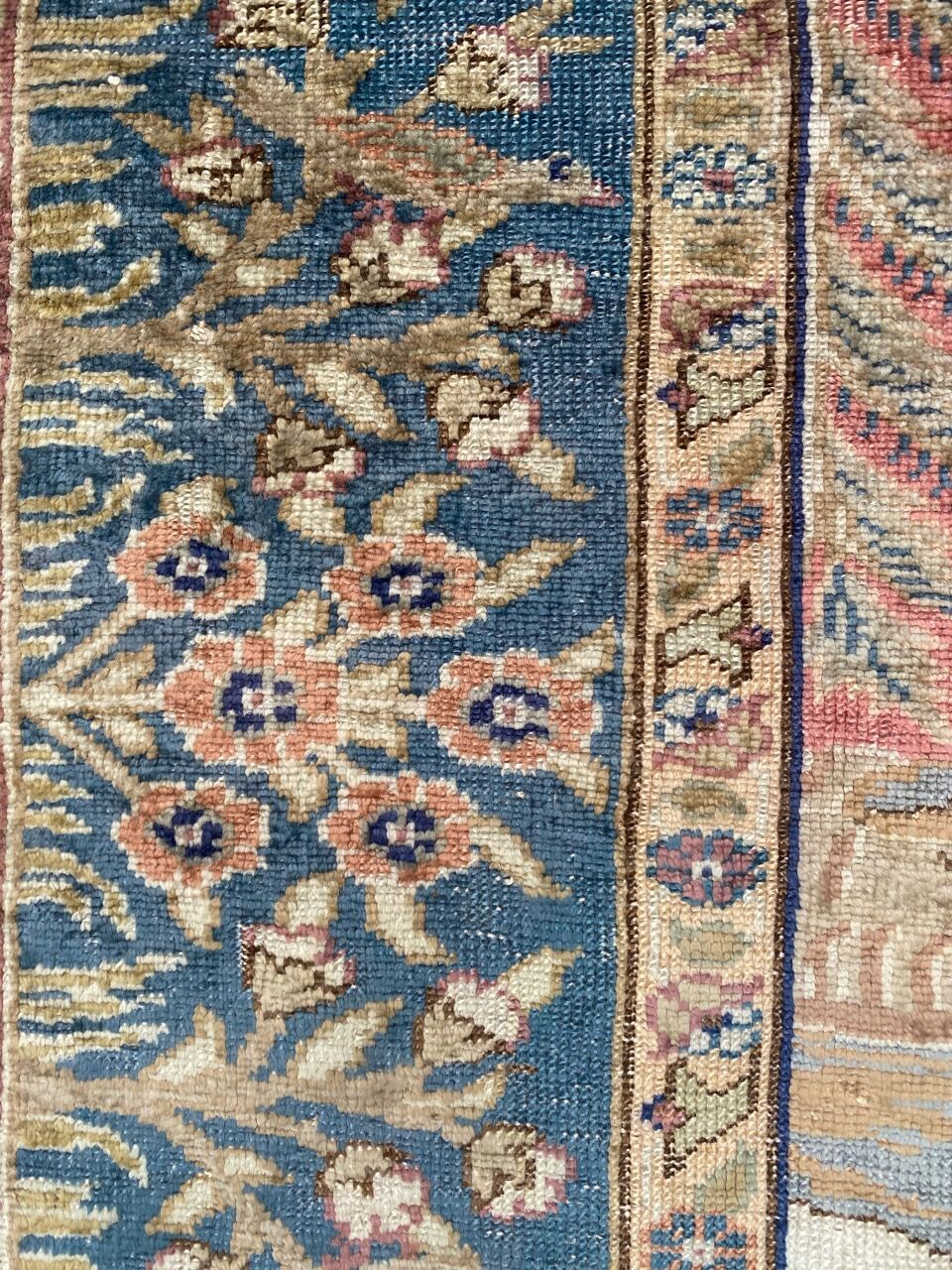 Old Turkish carpet Cesareh handmade 114x176 cm