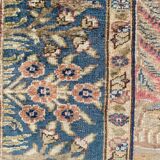 Tapis ancien turc Cesareh en soie fait main 114x176 cm