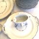 Bernardaud Limoges Hortense porcelain dinner service
