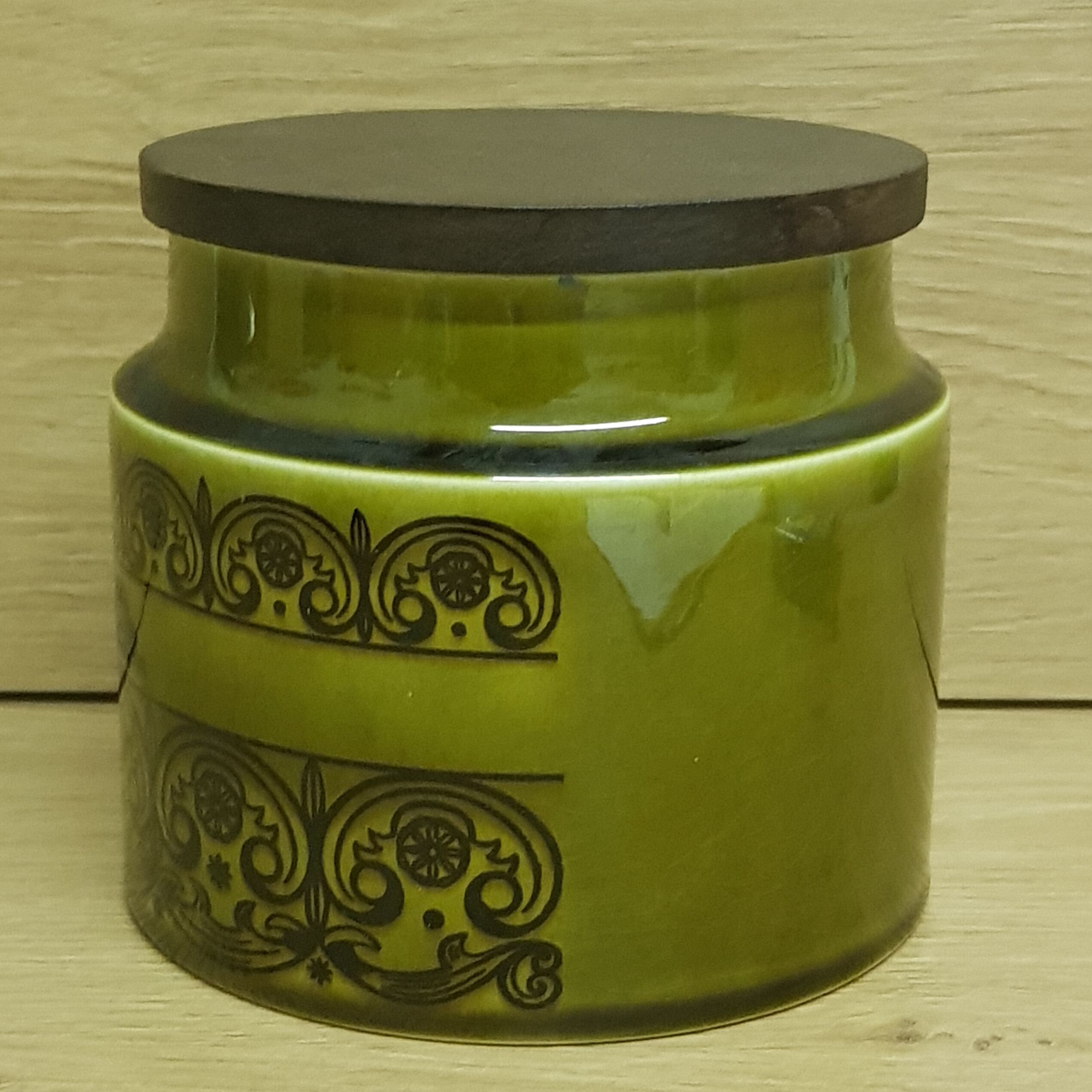 70's Hornsea ceramic tea jar