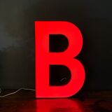 Lettre d'enseigne lumineuse