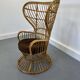 Wicker Chair by Gio Ponti and Lio Carminati, 1960s