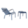 Edmond & fils - 1 Armchair + 1 Stool VAUX-LE-VICOMTE 007 - Tuileries collection
