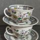Two vintage wood & sons english lunches "dorset" service