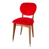 Red toupee chair, 1950
