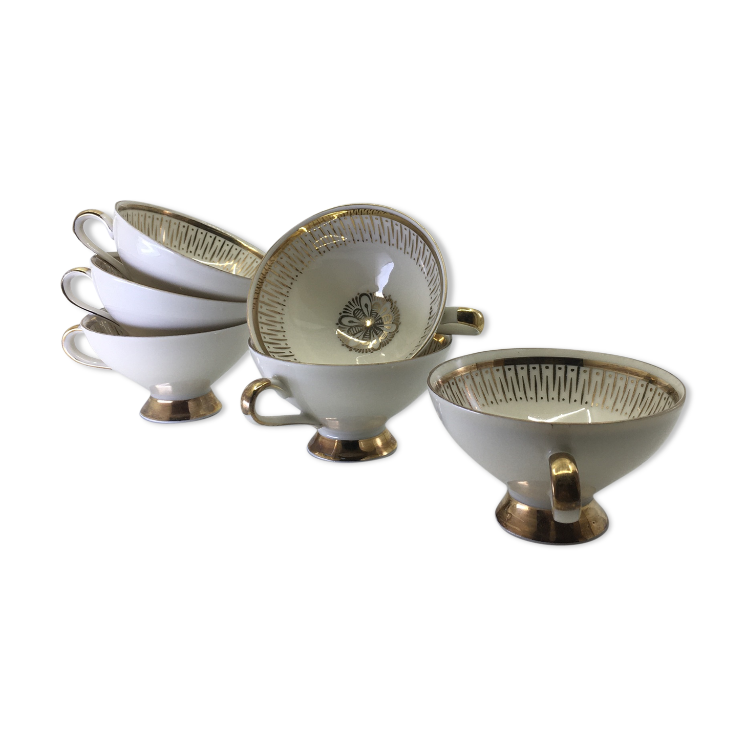 6 coffee cups Winterling Marktleuthen Bavaria