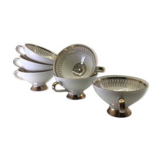 6 coffee cups Winterling Marktleuthen Bavaria