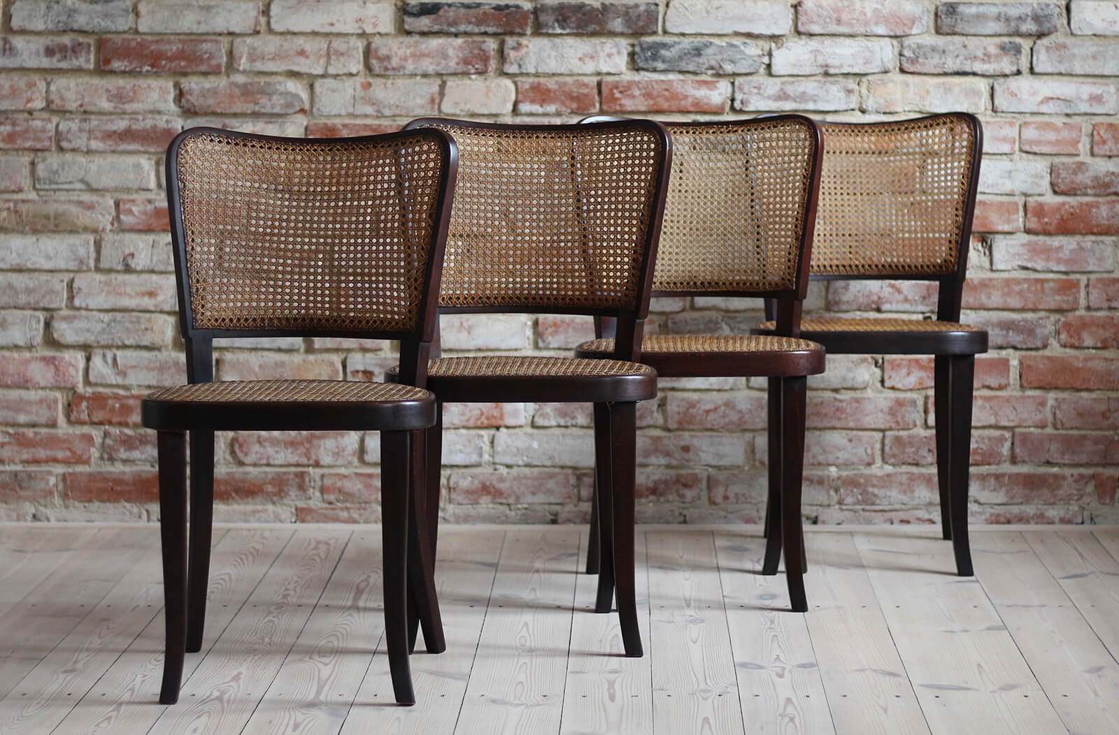 Set of 4 dining chairs 1940