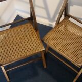 Pair of folding chairs