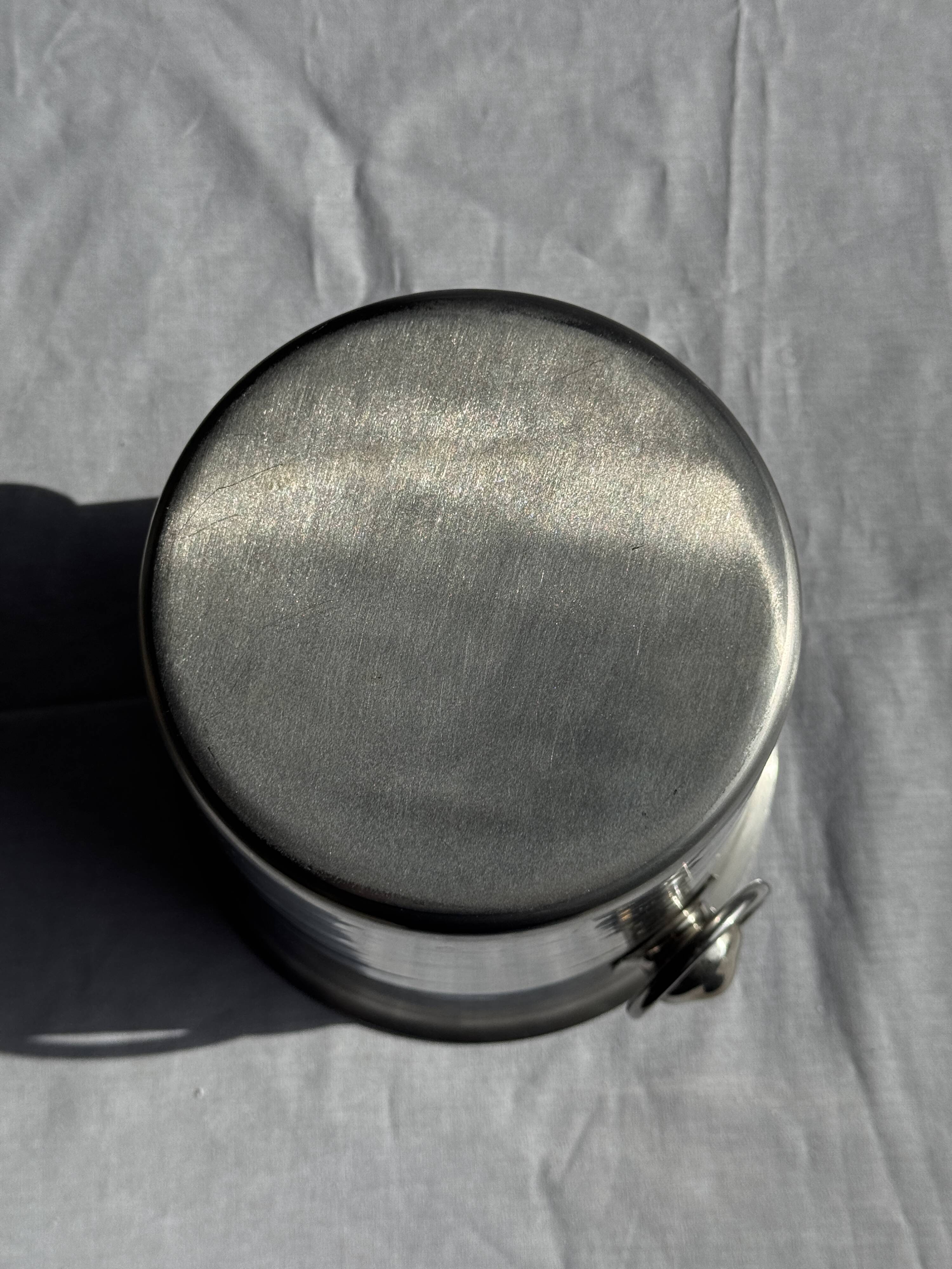 Vintage silver-plated champagne bucket H19