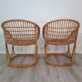 Pair of armchairs attributed to Tito Agnoli, 1960s