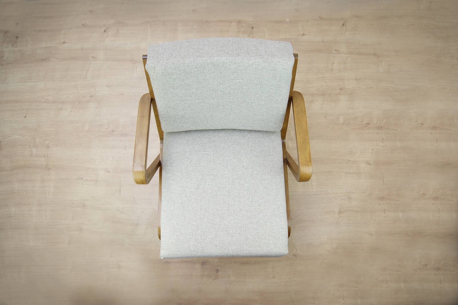 Armchair by Selman Selmanagic for VEB Deutsche Werkstätten Hellerau, 1950s