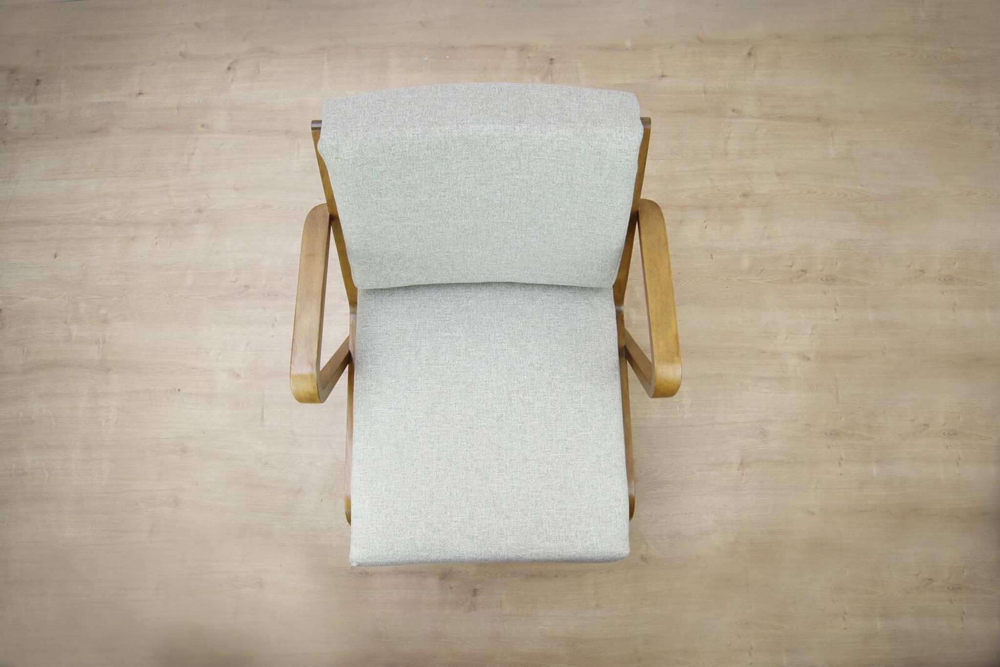 Armchair by Selman Selmanagic for VEB Deutsche Werkstätten Hellerau, 1950s