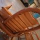 Set de fauteuils en bambou et cuir années 60'S
