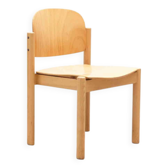 Chaise style scandinave à dossier rond