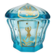 Biedermeier candy dish from Moser, Bohemia, 1890s