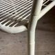Chaise métal de jardin vintage