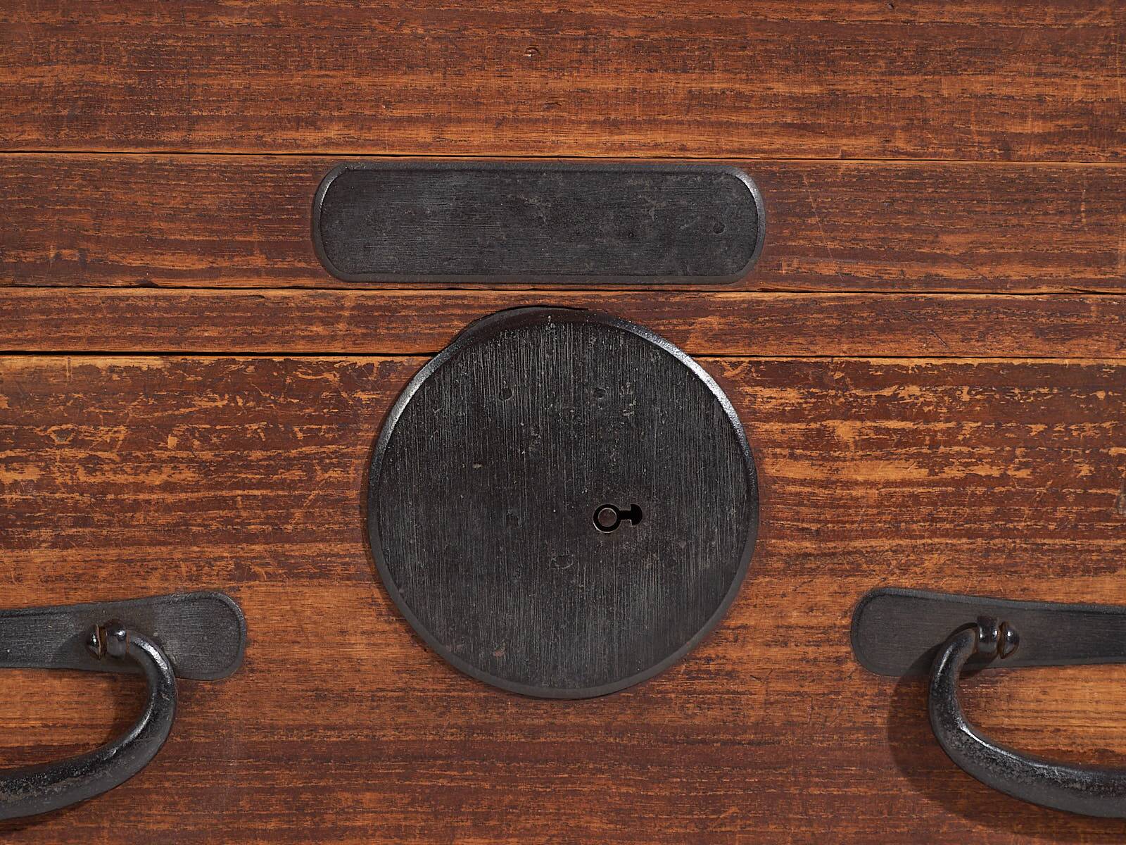 Old Japanese chest of drawers – Meiji / Taishō period (c.1868-1926) #43