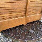 Notary's binder furniture in solid oak 1960