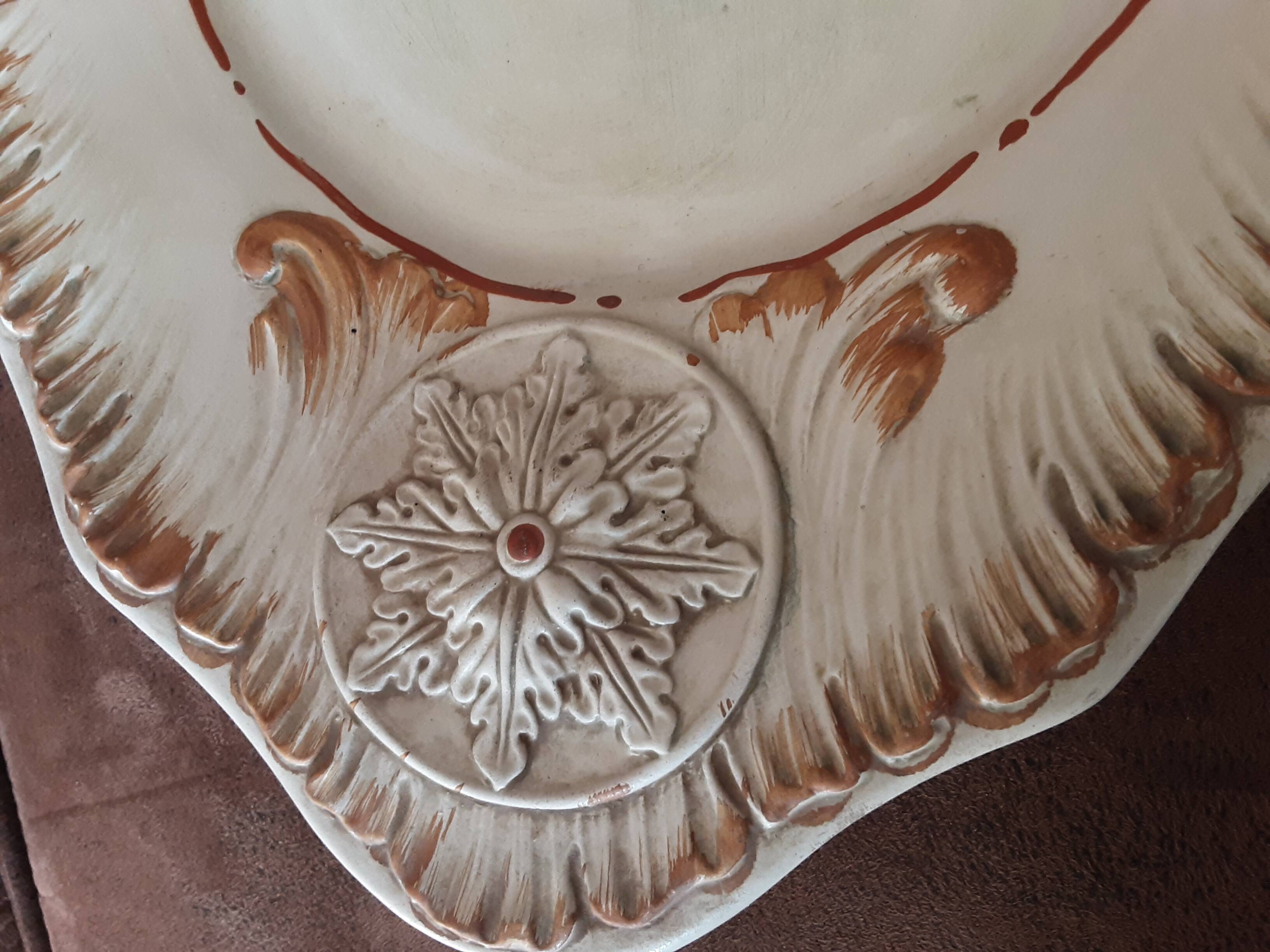 Large Bassano ceramic dish