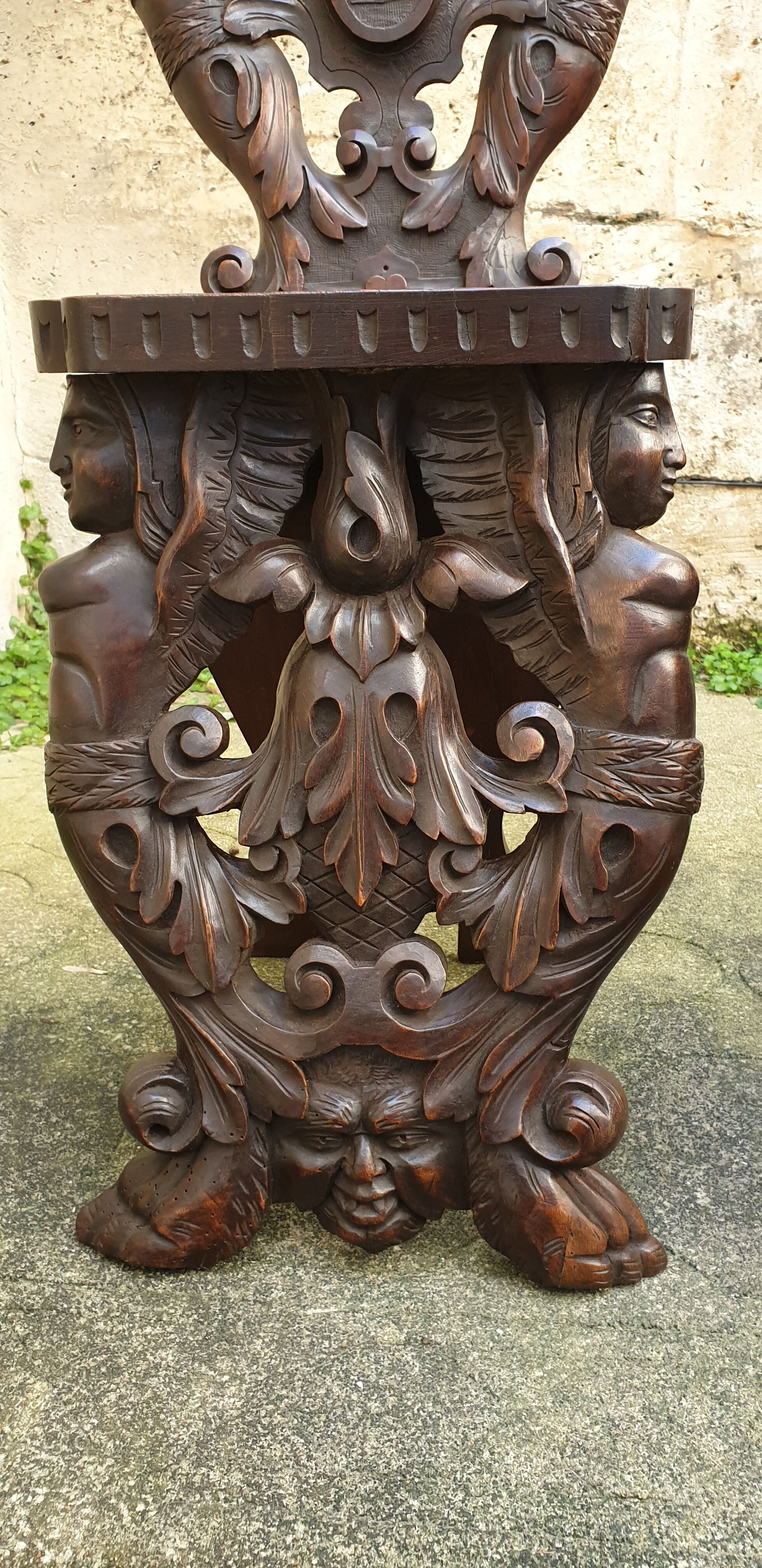 Pair of ancient Italian chairs