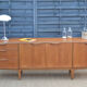 Enfilade par McIntosh en teck clair * 201,5 cm