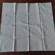 Set of seven monogram PP damask cotton napkins 56 x 56 cm