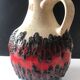 Vase fatlava Bay Keramik West Germany