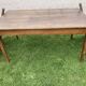 Table de ferme en merisier