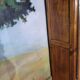 Small Louis XV cherry wood low cabinet
