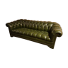 Chesterfield 3-seater dark green sofa