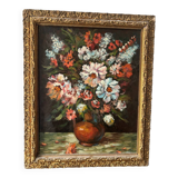 Signed bouquet of flowers