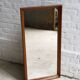 Vintage Danish teak mirror, 1960s