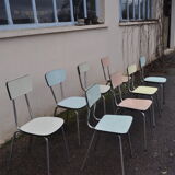 Set of Formica chairs