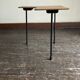 Bedside chair sofa end plywood folk art 1960