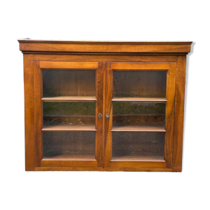 Vitrine en bois massif - louis philippe