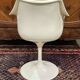 Swivel tulip chair in fiberglass from the 1970s
