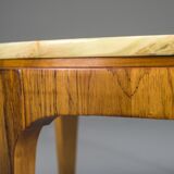 Mid-century coffee table in onyx from Ilse Mobel, 1960s