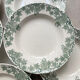 Set de 10 assiettes « Prunelle » Boch La Louvière