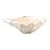 Natural white shell vide poche, vintage 1970s.