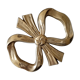 Flat silver knot utable mat