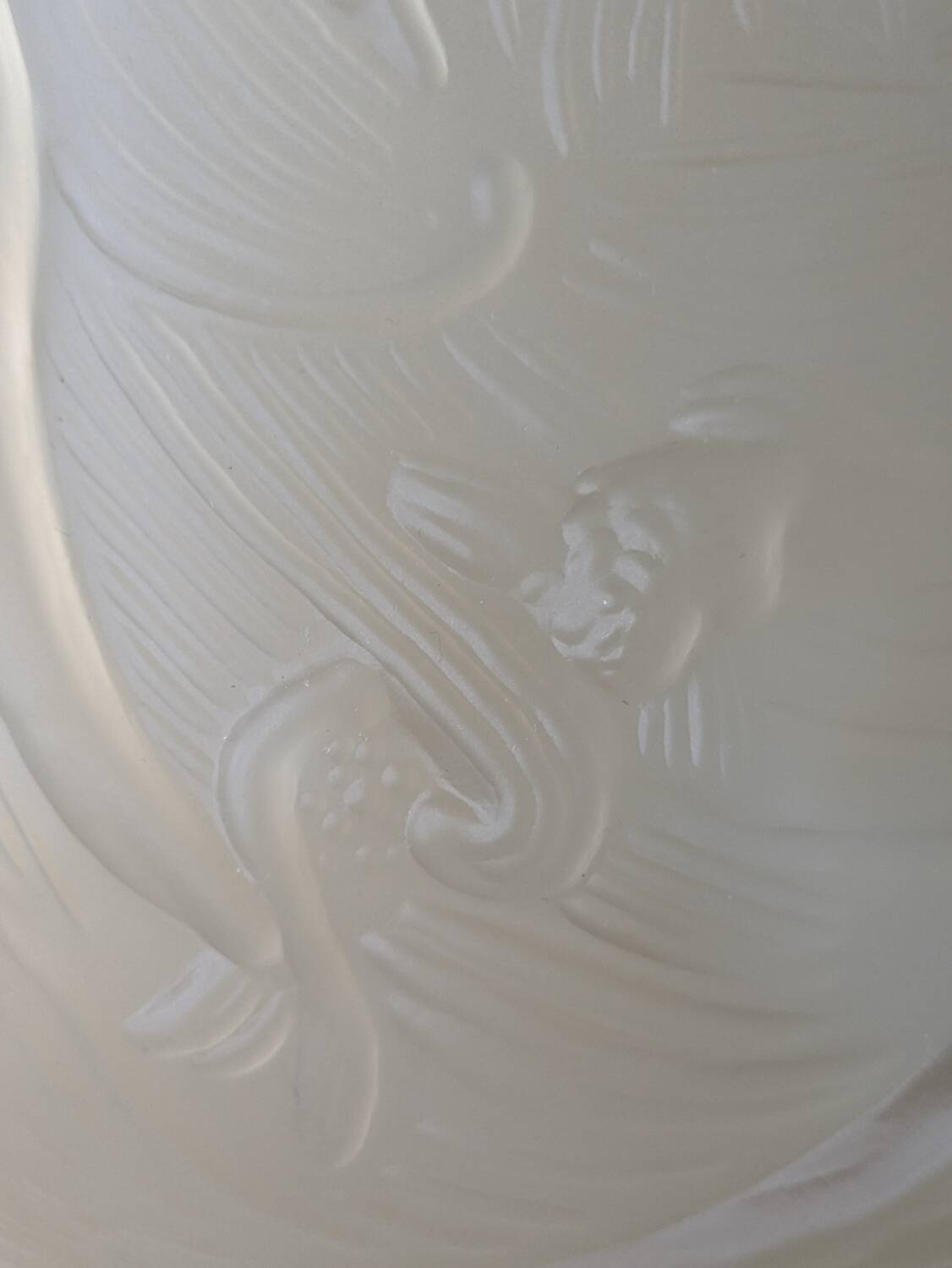 Art Deco pendant light duo