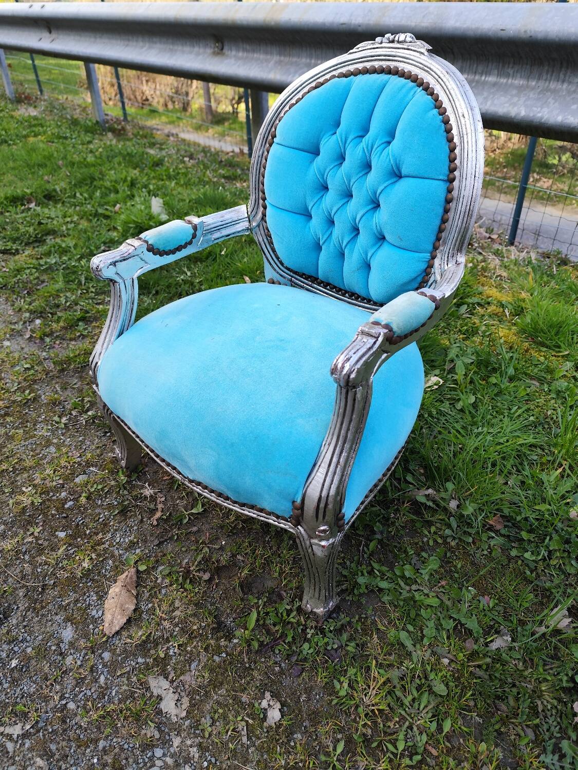 Louis XV style armchair