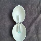 Vintage cast iron nut crate