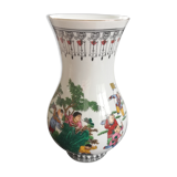 Polychrome Chinese vase
