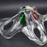 Midcentury Murano glass vase, 1970s