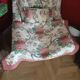 Fauteuil de salon fleuri