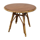 Table basse en rotin