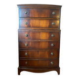 Large English chest of drawers - mahogany